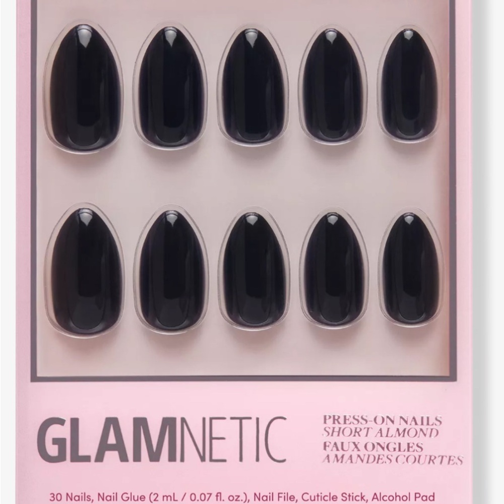 Black Press-On Nails